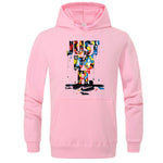 Just Do It Graffiti Printed Mens Casual Designer Hoodies Hooded Sweatshirts Male Female Hip Hop Pullover